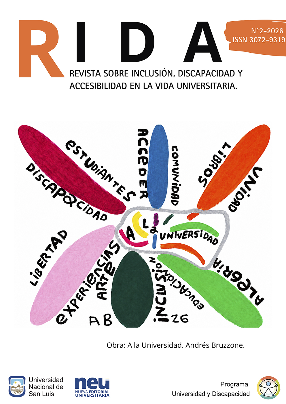 RIDA Revista sobre Inclusión, Discapacidad y Accesibilidad en la vida universitaria - N°2